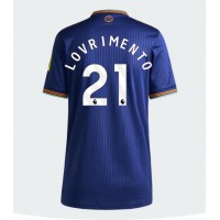 Stroje piłkarskie Newcastle United Tino Livramento #21 Koszulka Trzeciej dla damskie 2025-26 Krótki Rękaw
